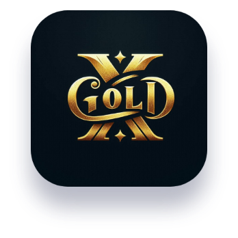 Gold X App Icon